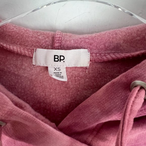 NWT BP Tie Dye Fleece Hoodie In Pink-Purple Tie Dye Sweatshirt Size XS - Picture 6 of 11